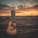 gentle guitar instrumental embodying heartfelt rural american nostalgia