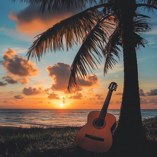 A soothing instrumental track that blends smooth bossa nova rhythms with gentle acoustic guitar, inspired by the calming influence of bahia's sunset lit shores