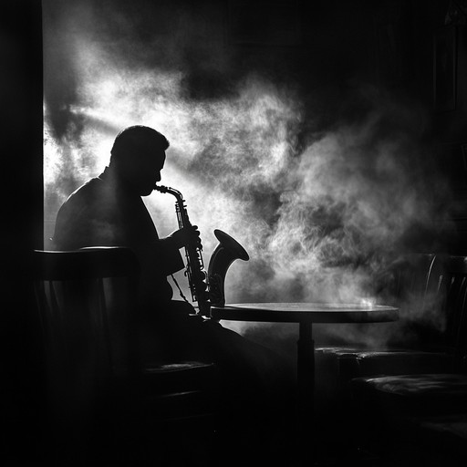 Imagine an eerie lounge where haunting saxophone melodies echo through the smoky air. This track paints a picture of vintage elegance tinged with a sinister edge, creating a captivating yet ominous atmosphere.