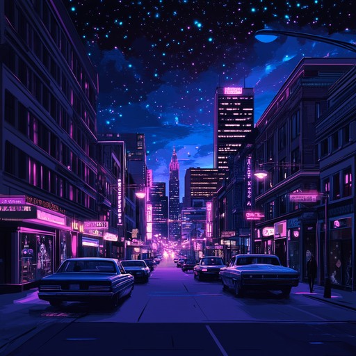 Experience a retro futuristic journey through hypnotic beats and shimmering synth textures. This instrumental track features pulsating rhythms, nostalgic melodies, and atmospheric soundscapes designed to transport you to a neon lit cityscape of the future.