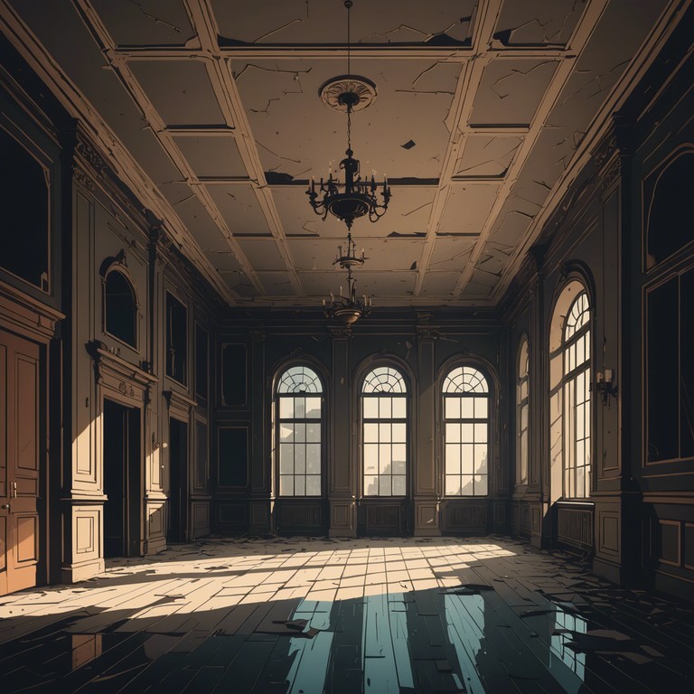 In this piece, an orchestra delves into the chilling and suspenseful atmosphere of a long abandoned mansion, evoking images of whispered secrets and spectral encounters. The music navigates through eerie crescendos and delicate decrescendos, embodying the ghostly whispers and the mansion's somber solitude