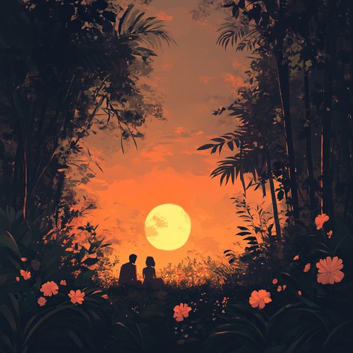 A soulful melody capturing the essence of a spontaneous romantic gesture. The instrument leads with gentle, evocative notes that suggest a deep, heartfelt emotion tied to giving flowers to a beloved. The music swells and dips, mimicking the heart's own rhythms as it expresses love and affection.