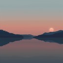 ambient instrumental evoking peaceful summer evening vistas