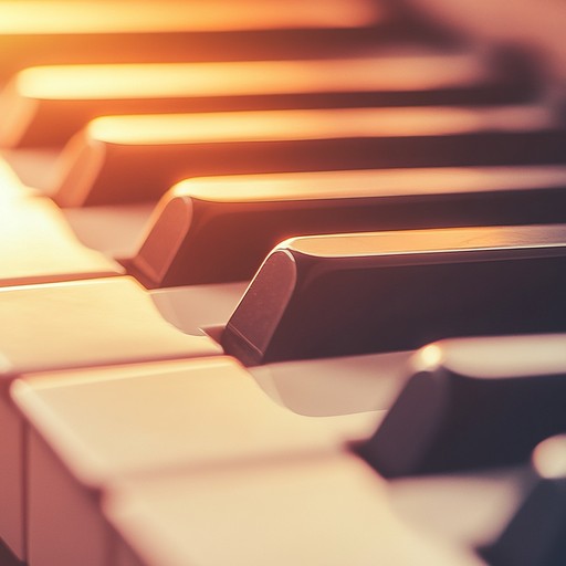 An enchanting instrumental ballad that captures the essence of silence and echoes with gentle piano melodies. The piece unfolds softly, allowing listeners to drift into a state of peaceful contemplation, enveloped by harmonious layers that bring a sense of solace and elegance.