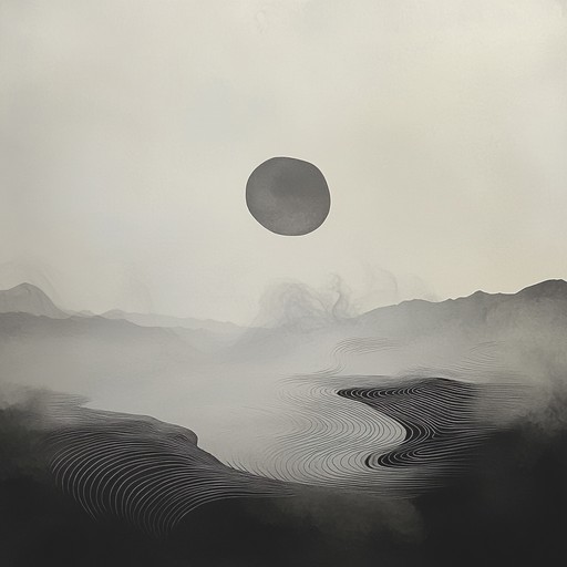 The music evokes the sensation of wandering through a surreal, ethereal plane with floating soundscapes, gentle tones, and experimental textures.