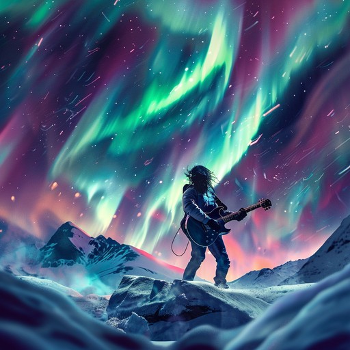 This powerful composition fuses intricate guitar riffs, dynamic drumming, and lush synth layers to create a soundscape that feels like a journey through cosmic phenomena. The song transitions smoothly between aggressive and mellow sections, maintaining an exhilarating pace throughout. The listener is invited to explore the universe's mysteries, gaining both a sense of awe and adventure.