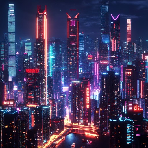 Dive into a neon fueled adventure with bright synthesizers and high energy beats. This track features chaotic rhythms and pulsating melodies perfect for an electrifying night out in the urban jungle.