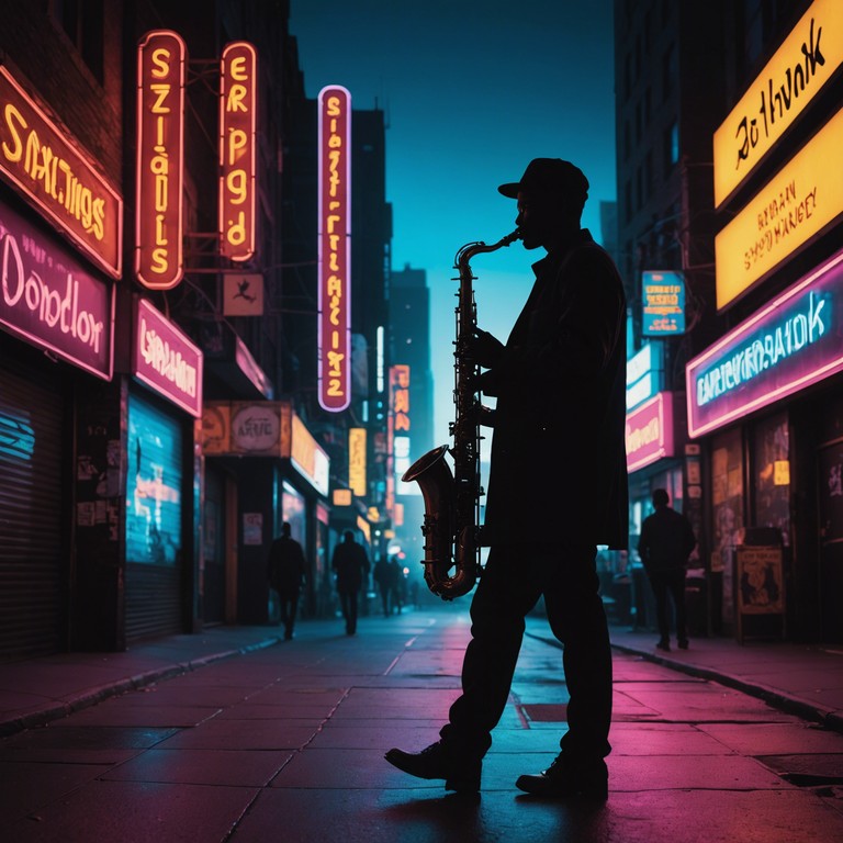 Imagine cruising through the city at dusk, the skyline aglow, as smooth saxophone melodies intertwine with up tempo swing rhythms, offering an audio tapestry that's both refreshing and familiar.