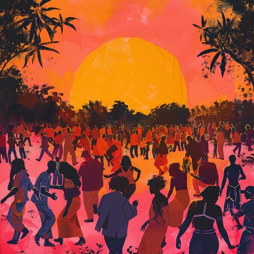 Ignite the passion with romantic tropical rhythms and sultry melodies in a reggaeton track that invites you to dance under a fiery sunset. Feel the exhilarating energy and soulful beats merge to create an unforgettable, intoxicating musical experience.