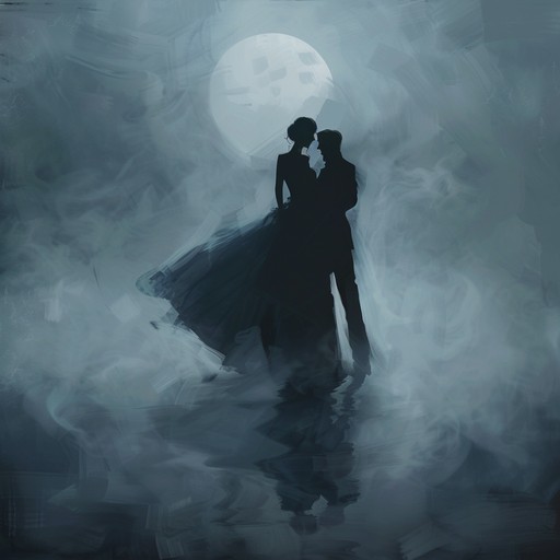 Experience the chilling elegance of a twilight ballroom where shadows dance in an otherworldly masquerade. The harmonious waltz, led by a sorrowful violin, sweeps you into an enigma where the line between reality and fantasy blurs.