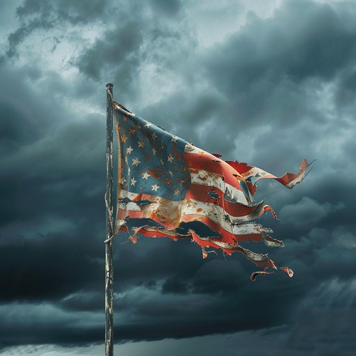 This edgy patriotic anthem combines gritty guitar riffs and military style percussion to create a powerful and dynamic instrumental. The song captures the rebellious spirit and fierce pride of a nation, with intense crescendos and sharp, defiant tones that evoke a sense of urgency and determination. Ideal for evoking strong emotions tied to patriotism and resilience.