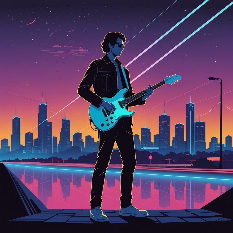 Taking inspiration from the life of a digital age bard, this track merges electric guitar with electronic music, encapsulating the essence of storytelling through a blend of traditional and futuristic sounds.