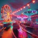 synth driven adventure in a whimsical carnival wonderland