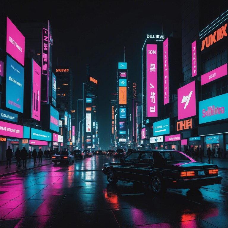 Imagine a high energy chase through a neon lit cityscape, where futuristic synths combine with intense bass to create an atmosphere of suspense and urgency. This track uses the sharp contrasts of future bass to evoke feelings of a high stakes pursuit in an advanced metropolis.