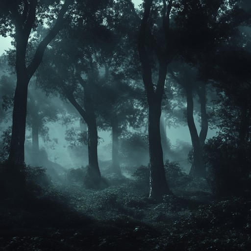 An enchanting composition merging atmospheric and acoustic elements to create an evocative soundscape inspired by ancient woodland spirits and rituals, leading to introspection and awe