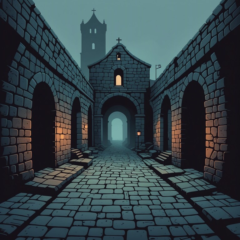 The music resembles whispers flowing through the dark, cold catacombs of an ancient monastery. Each note of the capriccio creates an eerie and haunting atmosphere, conjuring images of misty passages and long forgotten secrets.