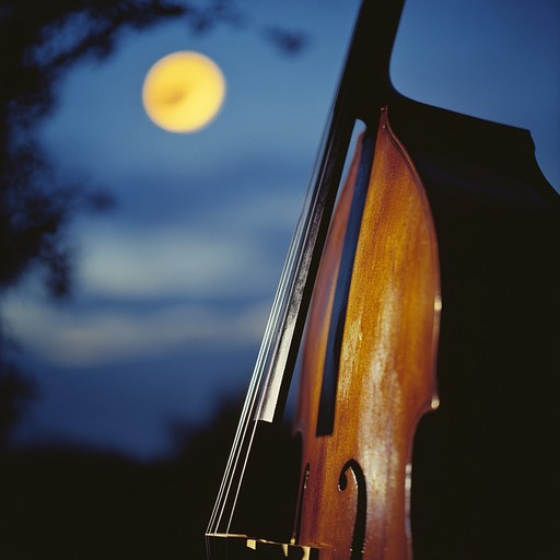 An intimate composition with cello and ambient sounds, enveloping listeners in the sensual warmth of a moonlit embrace.