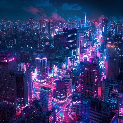 This track captures the essence of a bustling city at night, where the glow of neon lights blends with mellow electronic beats, creating an atmosphere of calm amid the chaos. The soothing sounds are perfect for unwinding after a long day, providing an ambient backdrop that feels both alive and relaxing.