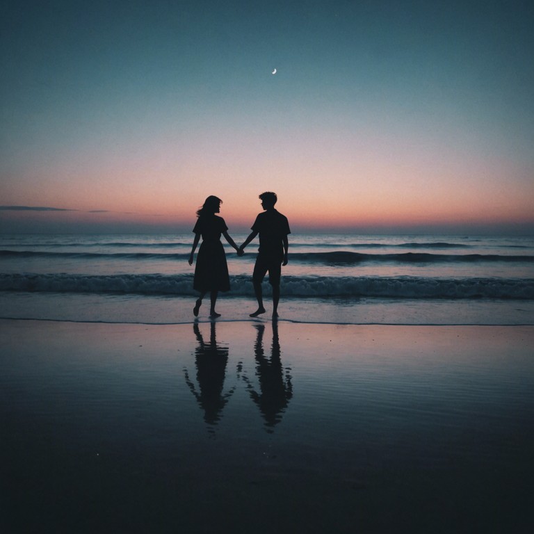 A gentle and soothing reggaeton track that uses soft rhythmic percussion and the unique melodies of the steel drum to create a feeling of closeness and intimacy. Envision a couple slowly dancing on a secluded beach, the world fading away as they are enveloped in each other's presence under the midnight sky.