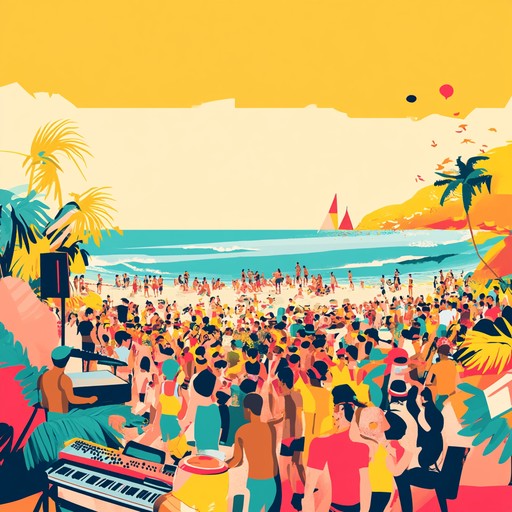 Ignite your summer with an electrifying nu funk groove featuring lively basslines, syncopated rhythms, and an infectious beat that ensures everyone hits the dance floor. Ideal for beach parties and vibrant summer festivals.