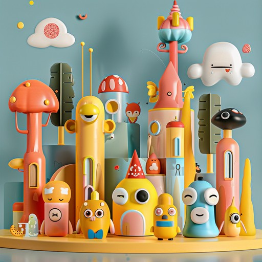 Experience a magical adventure with whimsical melodies crafted from toy instruments. This gentle novelty piece evokes nostalgia and wonder, taking you on a journey through an imaginative toyland.