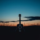 soothing blues rock instrumental capturing tranquil twilight ambience