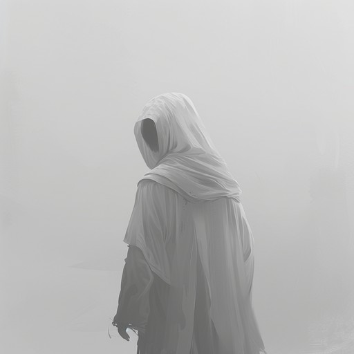 A mysterious and atmospheric instrumental piece that evokes the enigmatic and otherworldly essence of a spectral shroud. Delicate, haunting melodies intertwine with eerie ambient textures, creating a sense of both allure and unease. The composition slowly builds in intensity, as if the shroud itself is gradually enveloping the listener in its ghostly embrace.