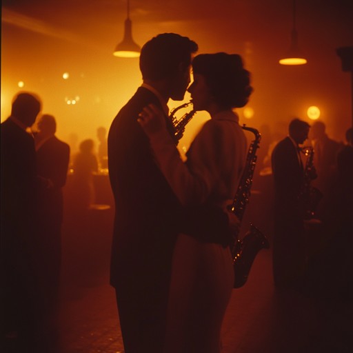 A mesmerizing instrumental evoking the sensuality of moonlit nights in vintage german dance halls. The lush saxophone melodies, coupled with tender orchestrations, capture the essence of romance and nostalgia, perfect for serene yet passionate moments.