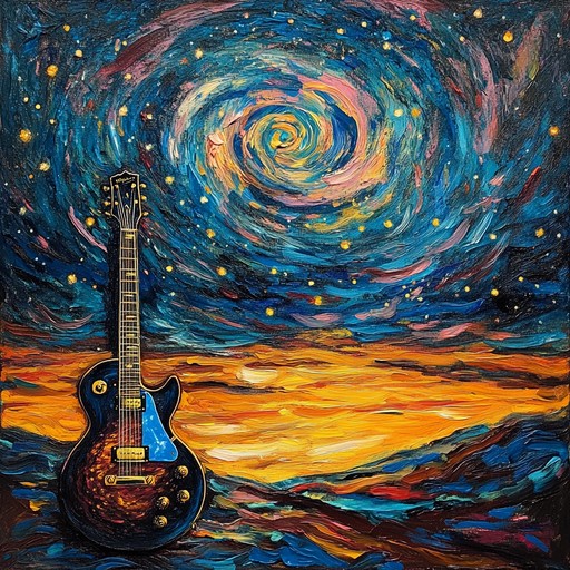 A mesmerizing blend of blues guitar with psychedelic effects creating a dreamy, spacey atmosphere. The slow, soulful blues melodies are enhanced with reverb, delay, and ethereal soundscapes, transporting the listener to a different realm. Perfect for late night introspection or a surreal road trip soundtrack