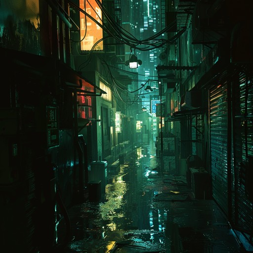 Step into a shadowy cityscape where every alleyway whispers secrets. This instrumental track blends the rhythmic intensity of jack swing grooves with suspenseful, mysterious undertones. The rolling drum patterns drive the tense atmosphere, while jazzy elements punctuate the darkness, creating a hypnotic, suspenseful ambiance that keeps you on edge.