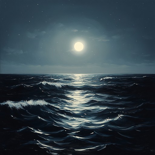 Imagine a gentle serenade by the ocean under the moon’s tranquil glow. Soft r&b grooves blend with delicate guitar plucks, crafting a soothing soundtrack perfect for relaxation and contemplation.