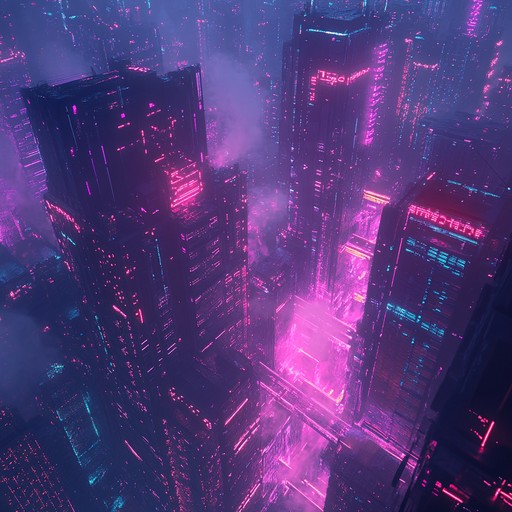 Dive into a dystopian urban landscape with this instrumental track combining the raw energy of grime beats with futuristic synth layers. This piece paints a vivid picture of an electric cityscape buzzing with tension and relentless rhythm.