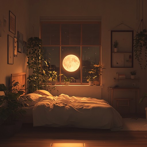 Immerse yourself in a gentle blend of lo fi beats and soothing ambient textures, perfect for winding down and reminiscing under a moonlit sky. Subtle vinyl crackles and dreamy melodies create a warm, nostalgic atmosphere that feels both intimate and expansive.