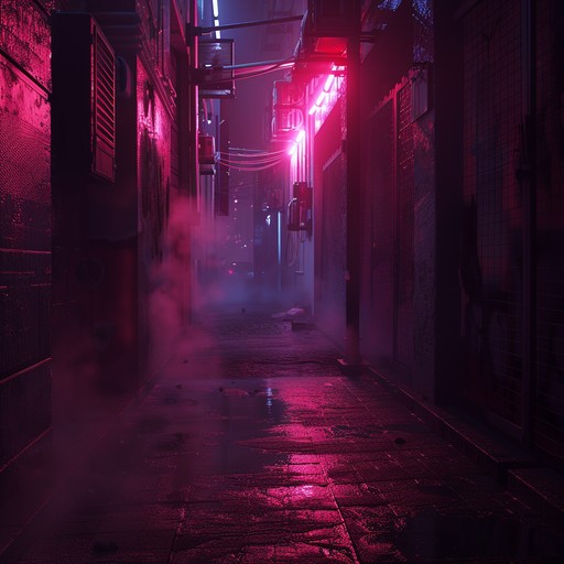 Step into a shadowy urban landscape, where haunting bass lines and sharp guitar riffs echo through graffiti laden alleyways. The dynamic drumbeat pulses like a city heartbeat, and soulful wails add an emotional depth, capturing the essence of nocturnal mystery.