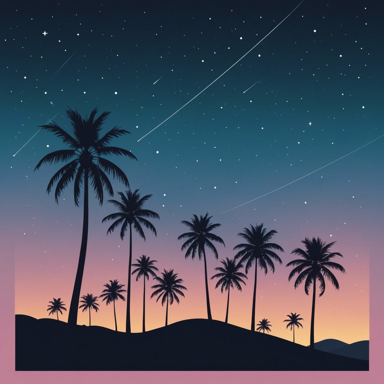 Imagine a serene night under the starlit sky, where gentle latin rhythms blend seamlessly with smooth jazz melodies to create a relaxing and dreamlike atmosphere. This piece flows effortlessly, carrying the listener through a soothing landscape of sound, perfect for unwinding after a long day.