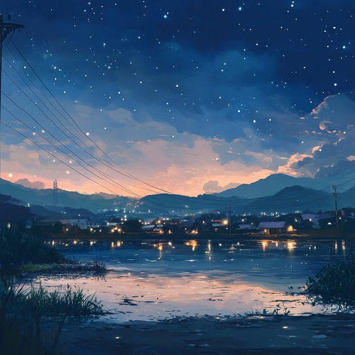 A whimsical and dreamy instrumental piece imbued with ethereal anime vibes, creating an otherworldly atmosphere. The serene sounds meld with celestial melodies to take listeners on an enchanting journey through a starry, fantastical landscape.