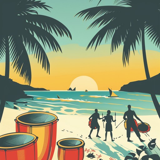 An energetic tropical house track featuring vibrant steel drums and pulsating rhythms. Perfect for evoking uplifting feelings and dancing, it conveys empowerment and joy akin to sunny beach parties.