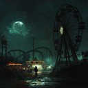 dark, eerie, and captivating circus themed cabaret instrumental track.