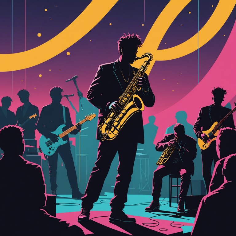 Imagine a world where the contrasting serenity of jazz and the untamed spirit of punk collide to create a sound that is both provocative and soothing. This musical piece serves as a battleground for these two distinct styles, offering an artistic take on an unorthodox union.