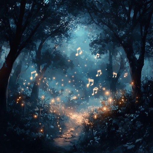 A soft instrumental piece that captures the mystical essence of a nursery rhyme, using gentle tones to transport listeners to a world of magic and dreams. The soothing melodies flow like whispered secrets through an enchanted forest.