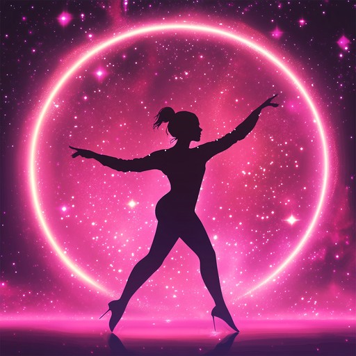 A high energy instrumental track blending classic disco funk rhythms with futuristic electronic elements, inspiring listeners to move and feel uplifted.