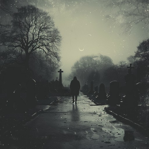 This composition features haunting melodies and mournful tones to depict an intense sense of sorrow and despair. The sound of a weeping guitar paired with supporting ethereal synths underscores the goth aesthetic, creating an immersive experience of emotional depth and introspection.