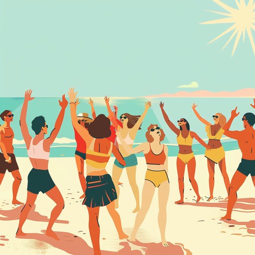 Shimmering synths and energetic beats unite in this joyful dance pop instrumental. It exudes the essence of a sunny day, ideal for spreading happiness at parties, gatherings, or while dancing under the sun.