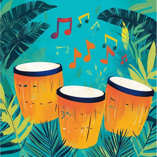 An electrifying instrumental salsa composition that weaves together compelling percussion, spirited horns, and dynamic piano melodies to evoke the lively atmosphere of caribbean festivals and ignite the passion of dance.