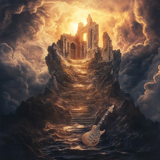 An elaborate rock symphony weaving together orchestral instruments and electric guitar. From its ethereal intro to its climactic crescendos, this piece captures the essence of a spiritual awakening and the profound journey within.