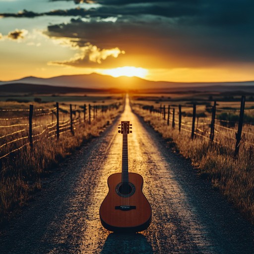 An instrumental country track featuring emotive guitar melodies that evoke feelings of longing and nostalgia, set against gentle rhythms reflecting a journey through empty highways and memories.