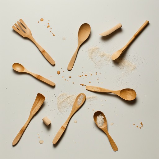 A spirited, upbeat instrumental featuring the unusual and distinctive sounds of wooden spoons hitting various surfaces. Layered with gritty, driving rhythms and playful tones, this song captures a raw, unrefined novelty that offers a quirky yet captivating listening experience. Ideal for settings that call for an unexpected twist or a sense of spontaneous fun.