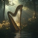 soothing melody with natural forest backdrop