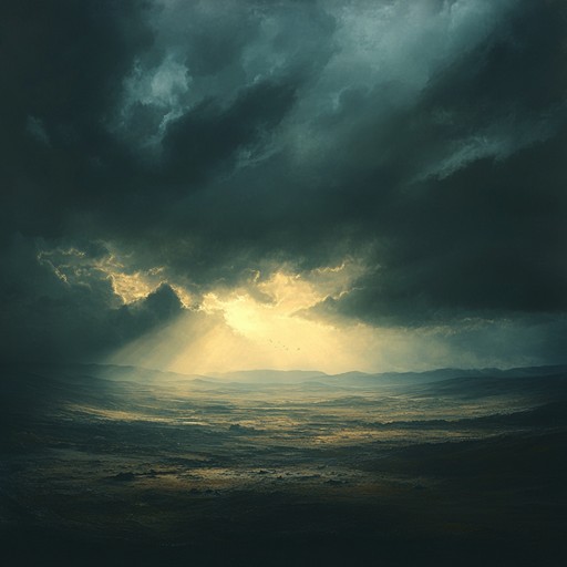 This instrumental masterpiece combines haunting melodies, intricate guitar solos, and dark, ambient synth overlays to create a progressive rock piece that broods and propels listeners into a journey of self reflection and inner conflict.