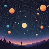 smooth ethereal tones floating in space.